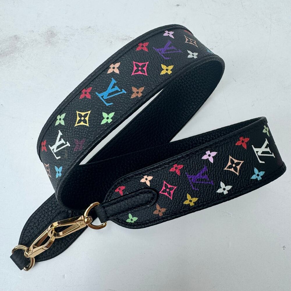 Louis Vuitton X Takashi Murakami Multicolor Crossbody Strap Capucines BB